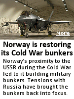 Norway is a land with many bunkers. At the peak of the Cold War, the sparsely populated, mountainous country had around 3,000 underground facilities where its armed forces and allies could hide and make life difficult for any invader.  Dating back to when the Scandinavian country was part of Hitler's Atlantic Wall during World War Two and even earlier, their existence was barely known to the Norwegian public.